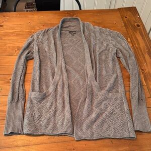 Market & Spruce Gray Knit Sweater women’s medium‎
